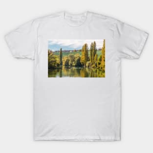 River Rhine at Monastery Rheinau - Switzerland T-Shirt